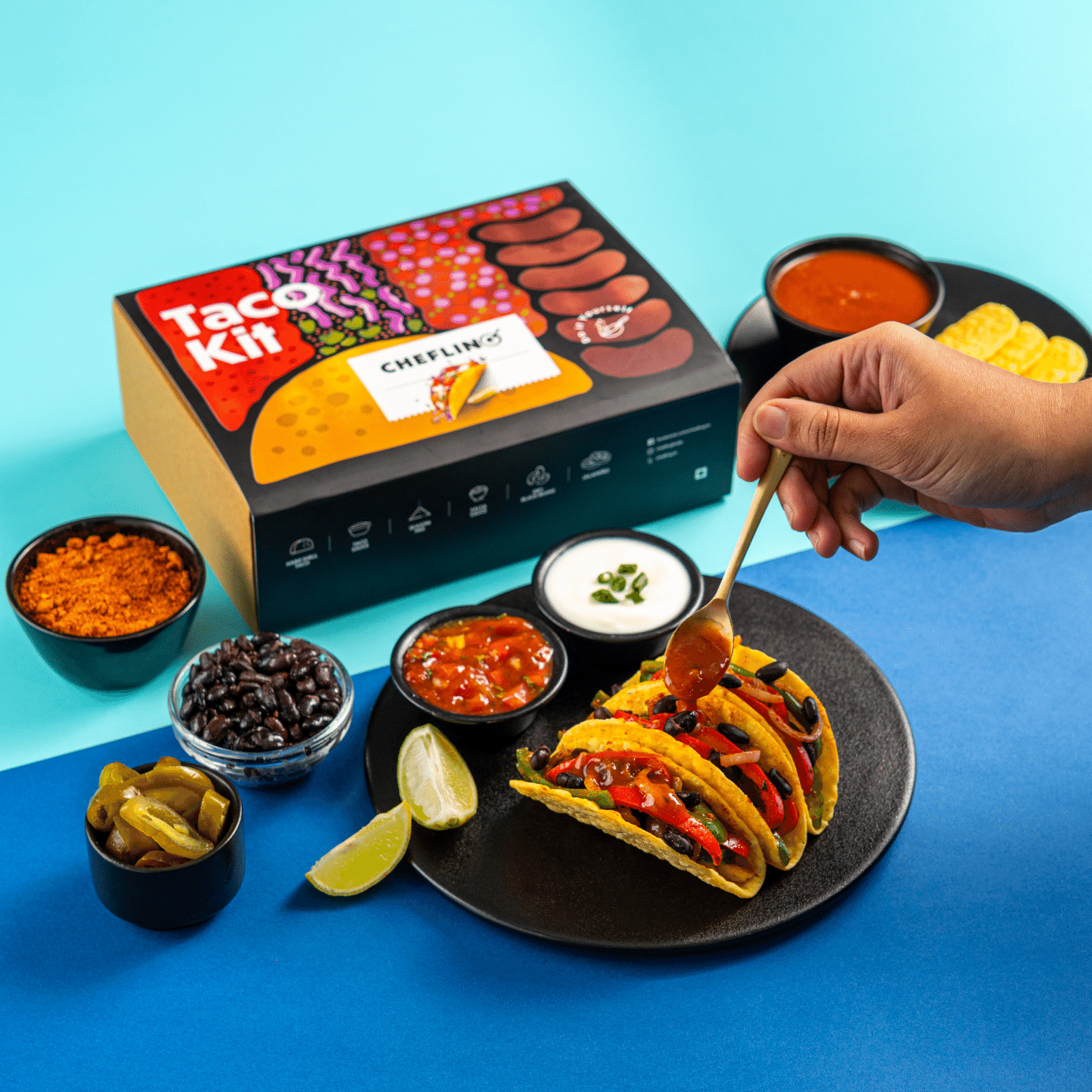 Taco Kit Set Taco Kit for 2