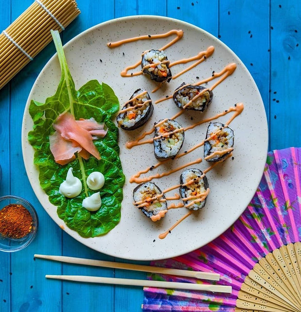 Kit Sushi Maki Complet, Cuisine Sushi Maker 12 Pièces Compatible